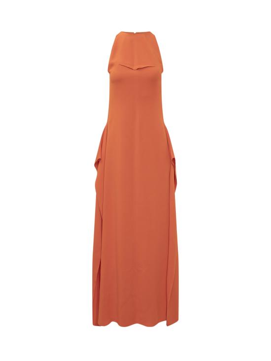  랑방 롱 원피스 RWDR00325648E23 95 BRIGHT ORANGE