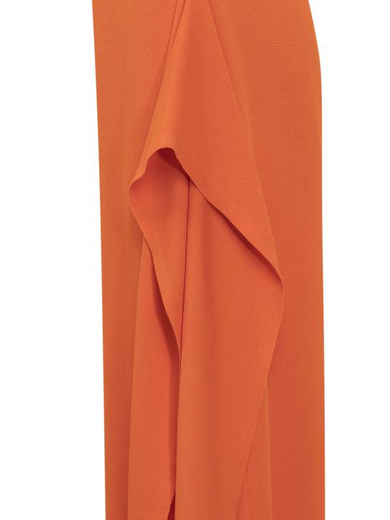  랑방 롱 원피스 RWDR00325648E23 95 BRIGHT ORANGE - LANVIN