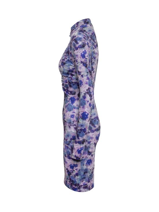  이자벨마랑 미디 원피스 22HRO226022H024I 86PE PURPLE - ISABEL MARANT
