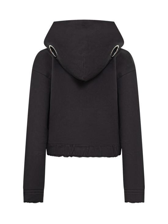 24FW 몽클레어 X 윌로우 스미스 긴팔 티셔츠 J209T8G00001899WC 999 NERO - MONCLER X WILLOW SMITH