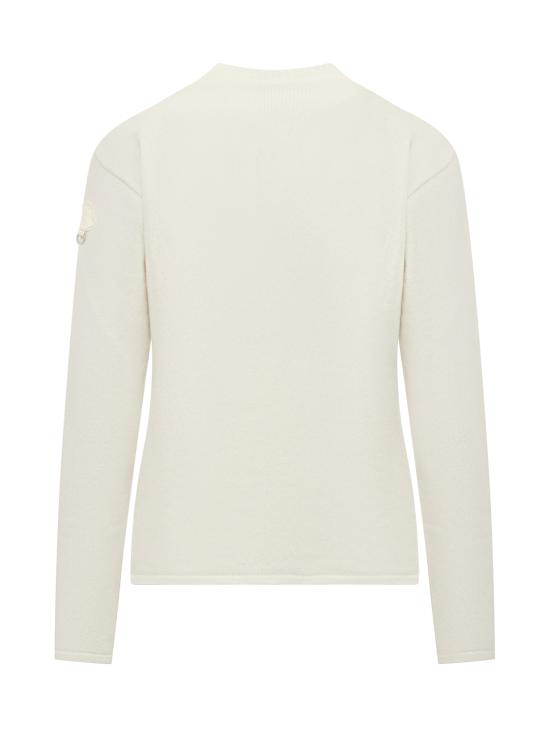 24FW 몽클레어 X 윌로우 스미스 스웨터 J209T9C00001M4281 035 BIANCO - MONCLER X WILLOW SMITH