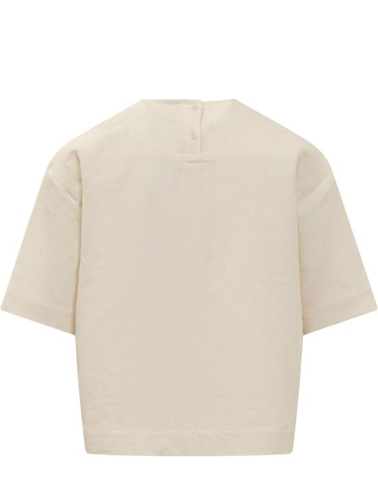  JW앤더슨 반팔 티셔츠 TP0326PG1483 046 CREAM - JW ANDERSON