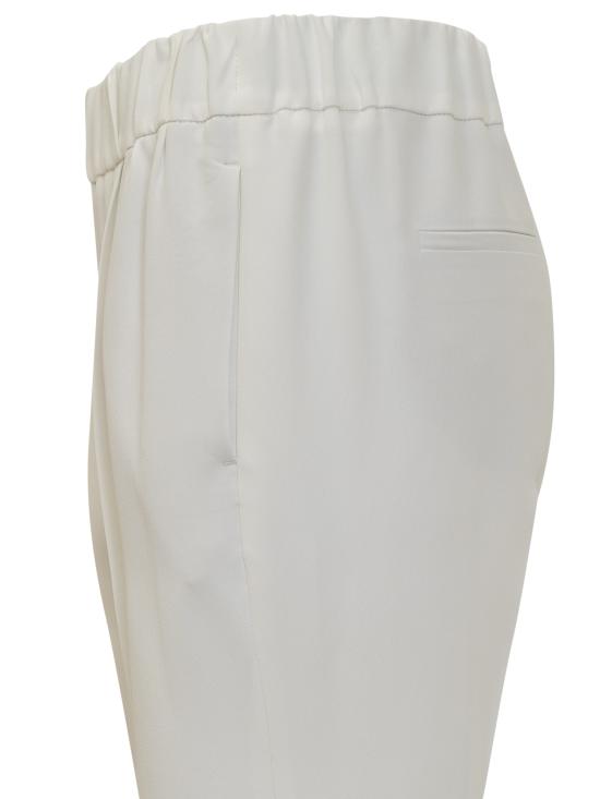 25SS 브루넬로 쿠치넬리 스트레이트 팬츠 MA029P1673 C600 NATURALE - BRUNELLO CUCINELLI