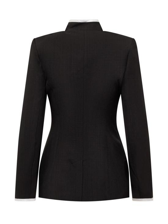  카사블랑카 수트 자켓 WF22JK140 02 BLACK - CASABLANCA
