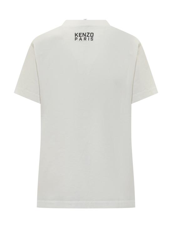 25FW 겐조 반팔 티셔츠 FF62TS3524SO 02 OFF WHITE - KENZO
