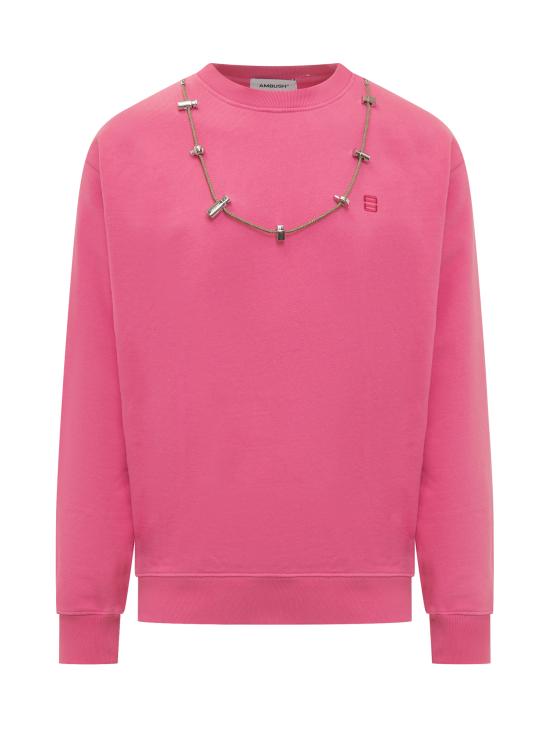  엠부시 스웨터 BMBA028S23FLE001 3230 SHOCKING P