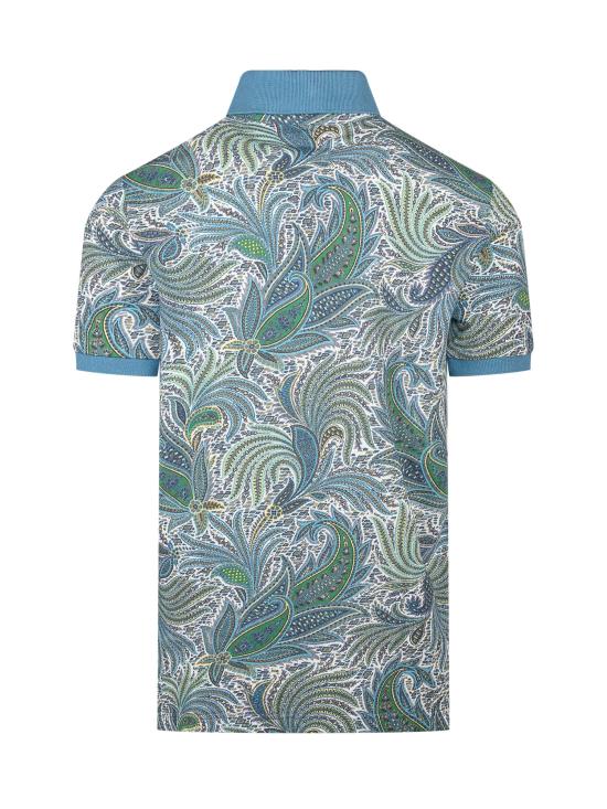 25SS 에트로 폴로 티셔츠 MRMD0004AK573 X0883 STAMPA FDO BLU - ETRO