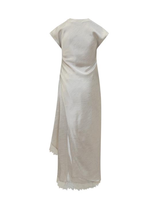 25SS JW앤더슨 롱 원피스 DR0470PG1693 002 OFF WHITE - JW ANDERSON