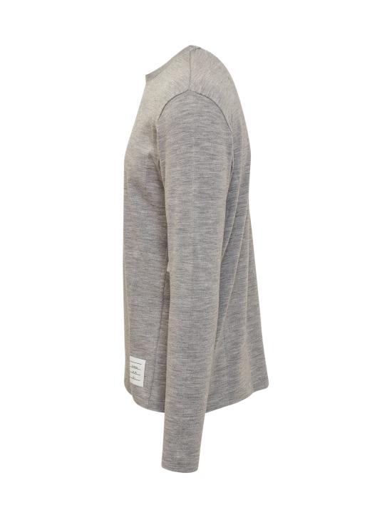  톰브라운 스웨터 MJS218AJ0084 055 LT GREY - THOM BROWNE