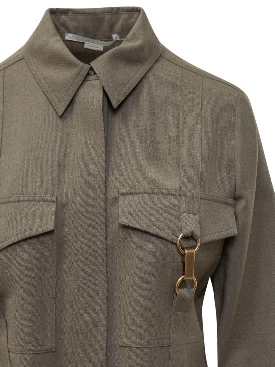 24FW 스텔라 맥카트니 셔츠 6201203CU703 2807 LIGHT MOSS - STELLA MCCARTNEY