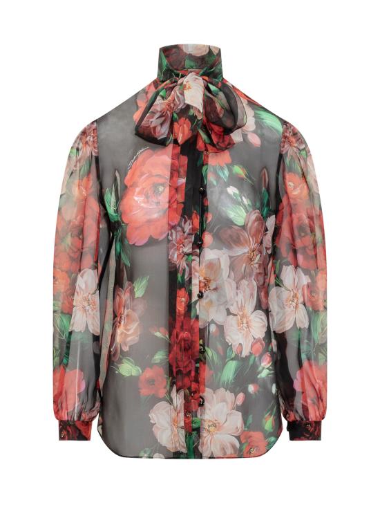 25SS 돌체앤가바나 블라우스 F5S61TIS1Y6 HN5PD ROSE ANTICHE