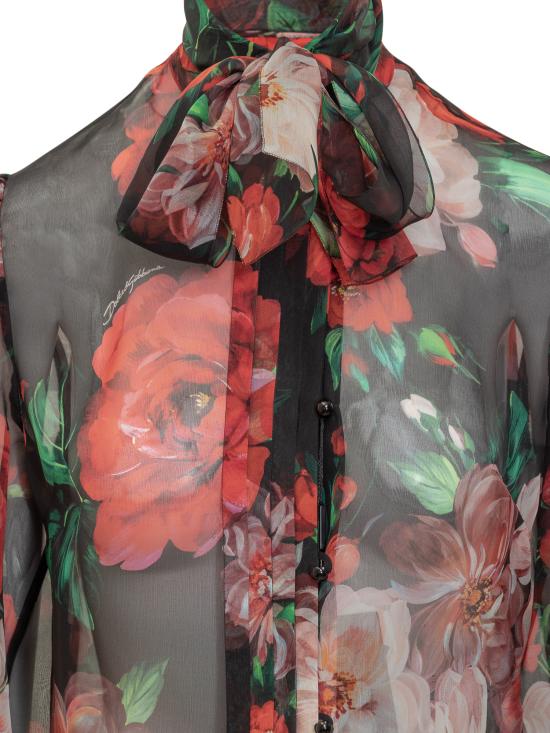 25SS 돌체앤가바나 블라우스 F5S61TIS1Y6 HN5PD ROSE ANTICHE - DOLCE & GABBANA