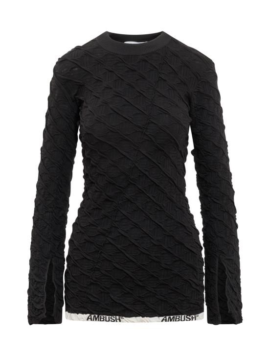  엠부시 스웨터 BWHF012F22KNI001 1010 BLACK