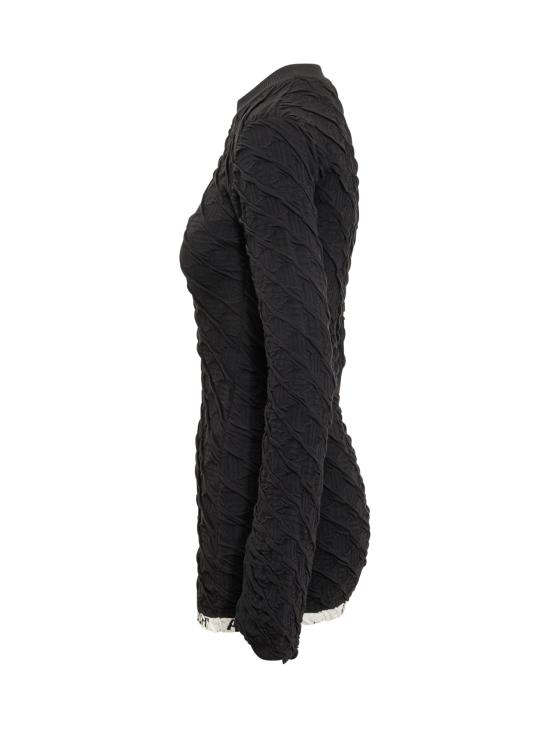 엠부시 스웨터 BWHF012F22KNI001 1010 BLACK - AMBUSH