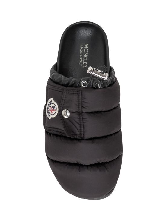 25SS 몽클레어 몬 포켓 패딩 레더 뮬 K109B4M00040M5080 999 NERO - MONCLER