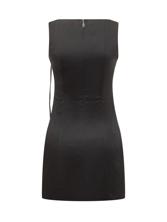 25SS 로테이트 숏 원피스 114492100 100 BLACK - ROTATE