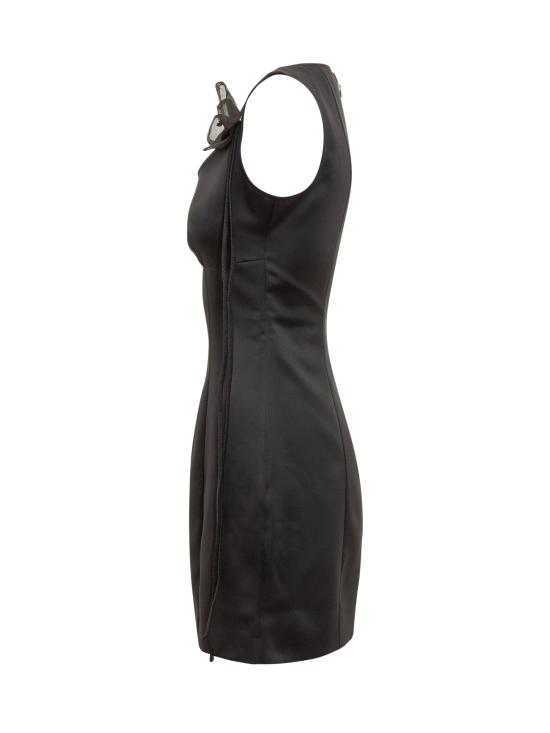 25SS 로테이트 숏 원피스 114492100 100 BLACK - ROTATE