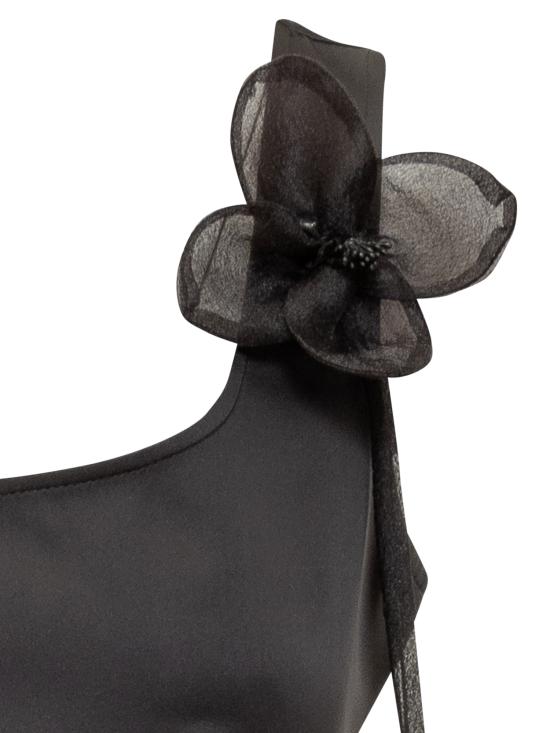 25SS 로테이트 숏 원피스 114492100 100 BLACK - ROTATE