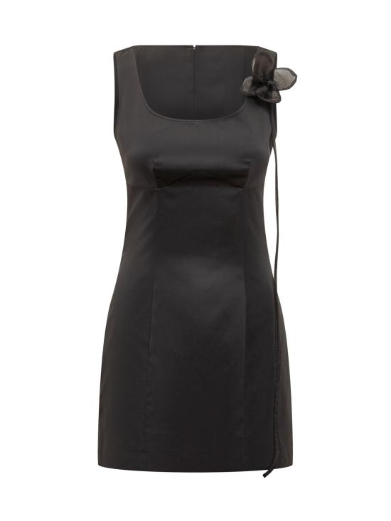 25SS 로테이트 숏 원피스 114492100 100 BLACK