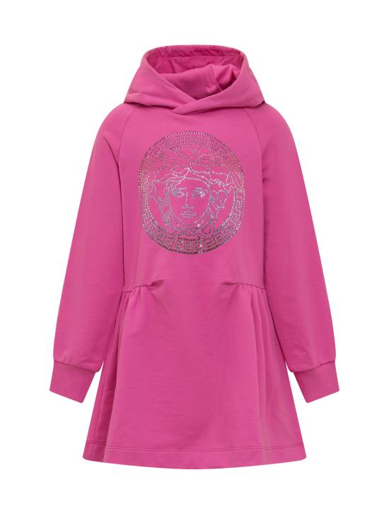  [키즈] 베르사체 원피스 10000121A08365 2P040 FUXIA MULTICOLOR