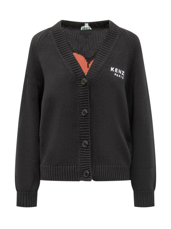 25FW 겐조 가디건 FF62CA7063LA 99J BLACK