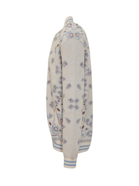 25SS 알라누이 봄버 자켓 LMHQ001R25KNI001 0127 CHALK MA - ALANUI