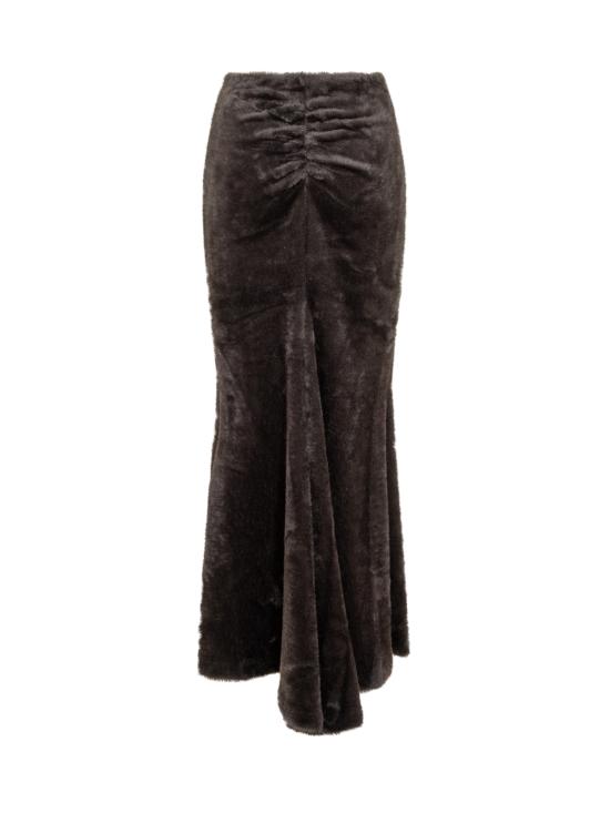  안다마네 롱 스커트 TM140353ATJP128 BLACK - ANDAMANE