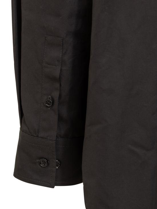  오프화이트 긴팔 셔츠 OMGE033F23FAB001 1010 BLACK - OFF WHITE