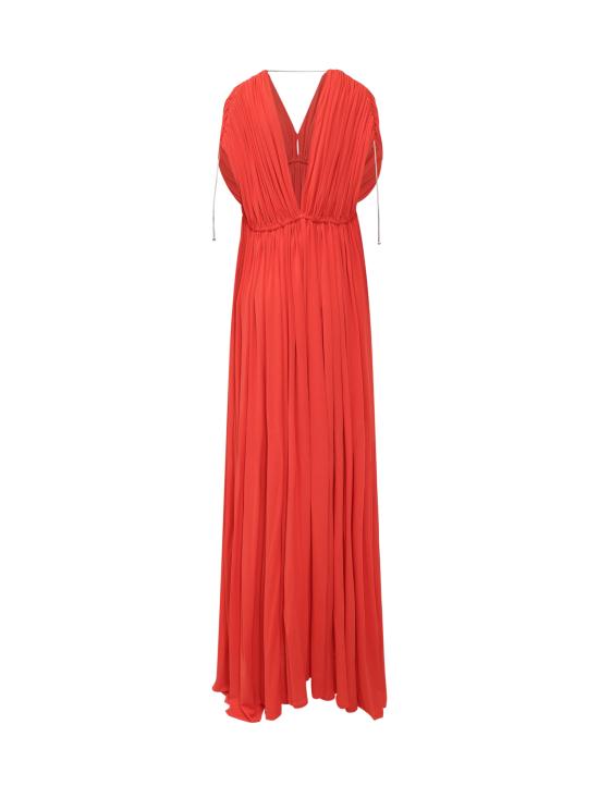  랑방 롱 원피스 RWDR00565295E22 37 POPPY RED - LANVIN