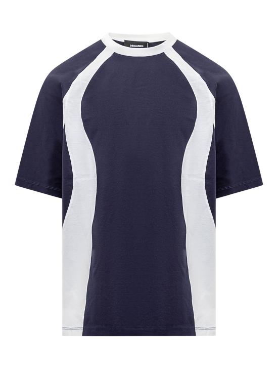  디스퀘어드2 반팔 티셔츠 S71GD1378S23009 534 CARRIBEAN SEA