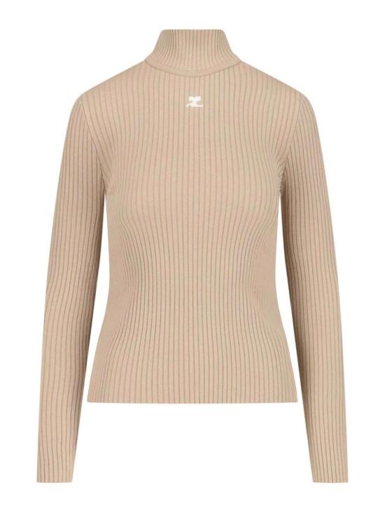  쿠레쥬 터틀넥 PERMPU022FI00011054 Beige
