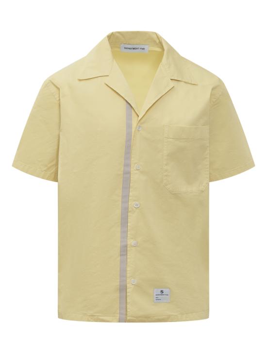  디파트먼트5 반팔 셔츠 DIGITALUS0071TF0011 209 GIALLO PAGLIA