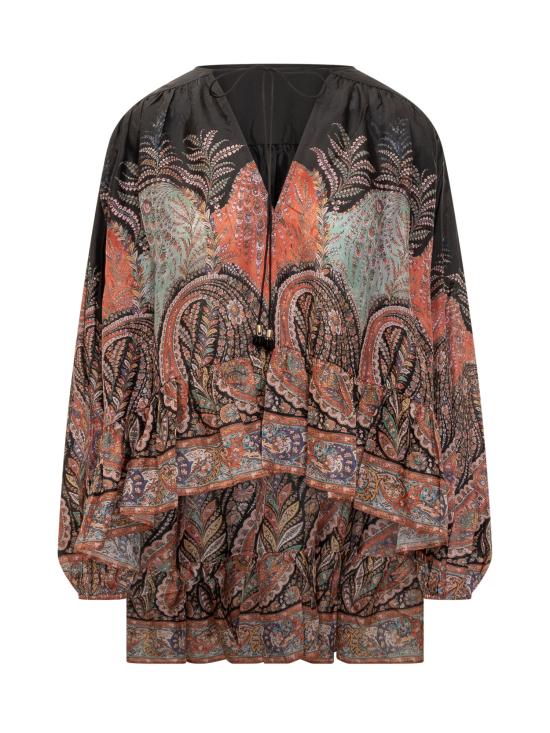 25FW 짐머만 블라우스 3229TSS251 BLKP BLACK PAISLEY