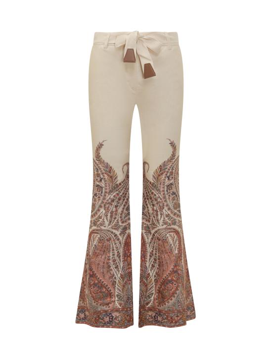 25FW 짐머만 스트레이트 팬츠 3235PSS251 CMP CREAM PAISLEY