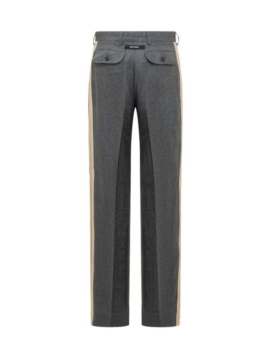  팜앤젤스 스트레이트 팬츠 PWCA107S24FAB001 0703 DARK GREY OFF - PALM ANGELS