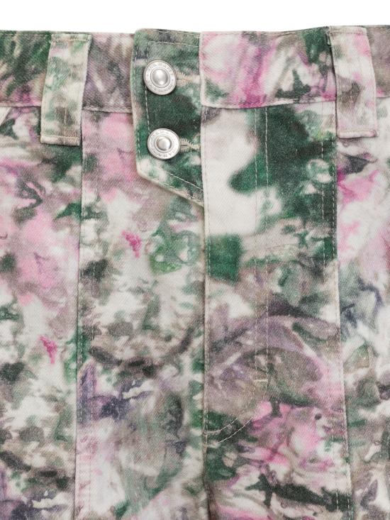  이자벨마랑 숏팬츠 23PSH0045HAA1H31H GRPK GREEN PINK - ISABEL MARANT