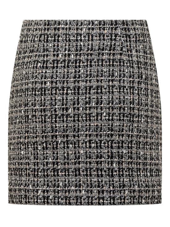  이로 숏 스커트 24WWP31BRYAN GRY0924W DARK GREY BLACK - IRO