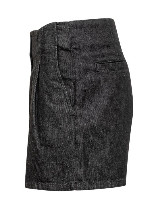  이로 숏 스커트 24WWP30MICHANA BLU3224W DARK INDIGO - IRO