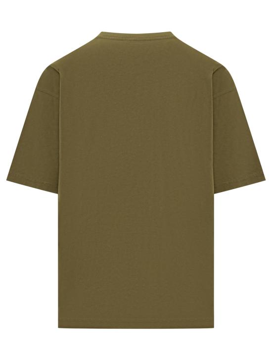 25FW 디젤 반팔 티셔츠 A130490DQAU 5FP VERDE - DIESEL