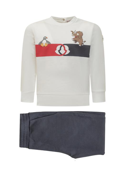 24FW [키즈] 몽클레어 캐주얼 세트 J29518M0000989AM3 F07 BICOLORE