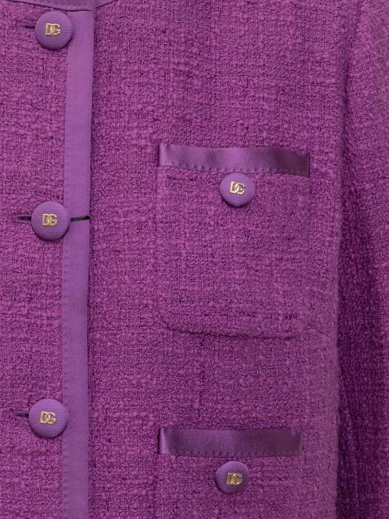 25FW 돌체앤가바나 수트 자켓 F27GOTFMTAC F0571 VIOLA - DOLCE & GABBANA