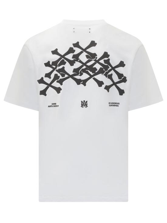 25FW 아미리 반팔 티셔츠 AMJYTE1075 WHITE - AMIRI