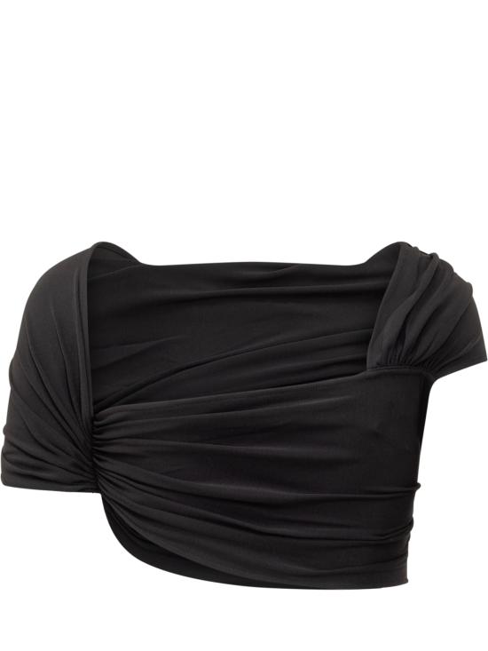  카사블랑카 반팔 티셔츠 WF24TP063 01 NERO - CASABLANCA