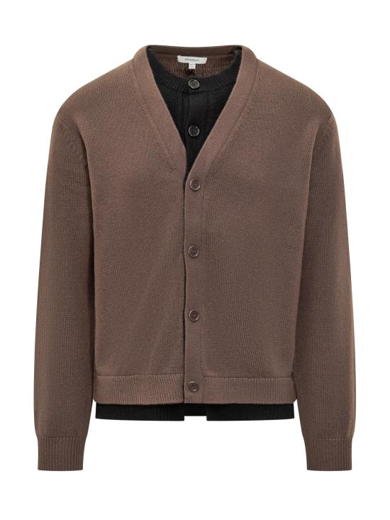 25FW JW앤더슨 가디건 KW1434YN0423 600 BROWN