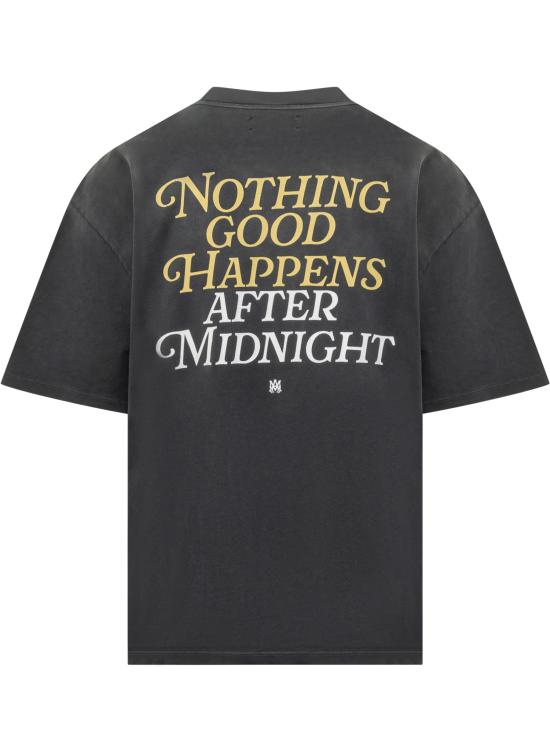 25FW 아미리 반팔 티셔츠 AMJYTE1207 BLACK - AMIRI