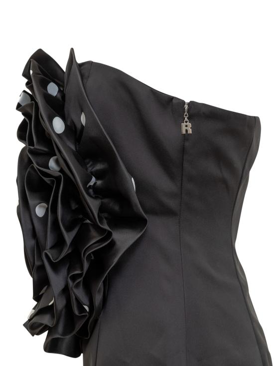 25SS 로테이트 숏 원피스 113903000 1000 BLACK COMB - ROTATE