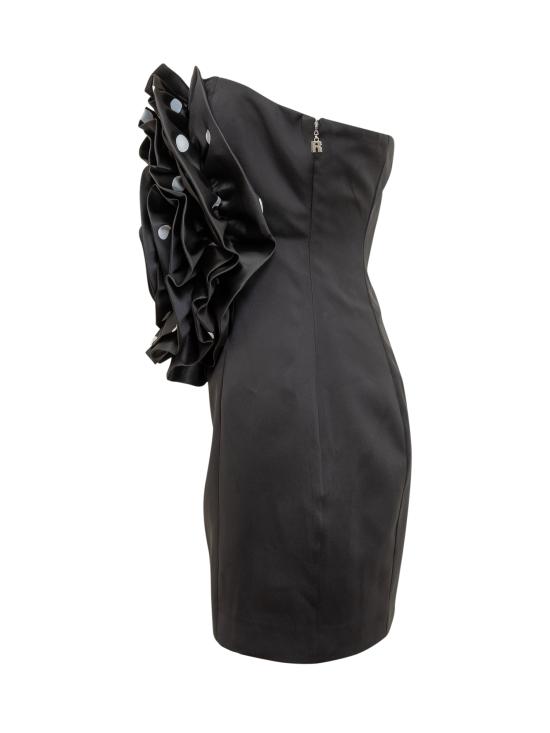 25SS 로테이트 숏 원피스 113903000 1000 BLACK COMB - ROTATE