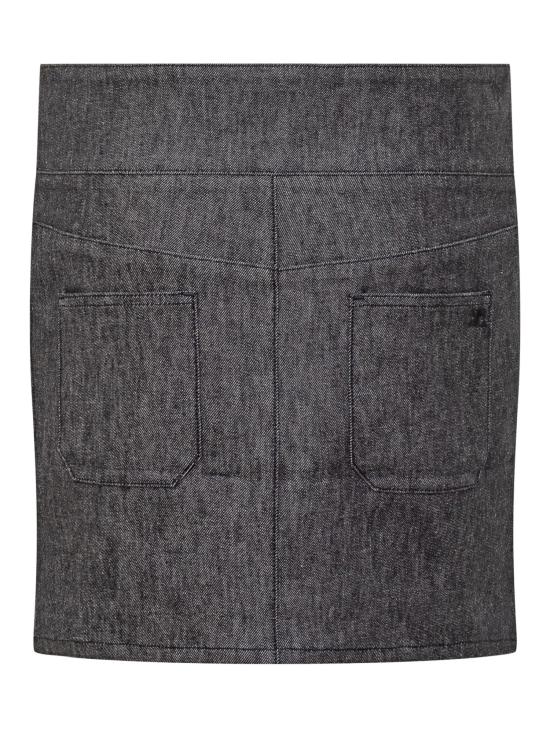 25SS 쿠레쥬 숏 스커트 225DJU271DE0035 9011 DARK GREY - COURREGES