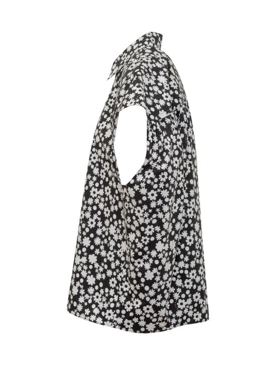 25SS 마르니 블라우스 CAMA0565S1UTC463 PFN99 BLACK - MARNI