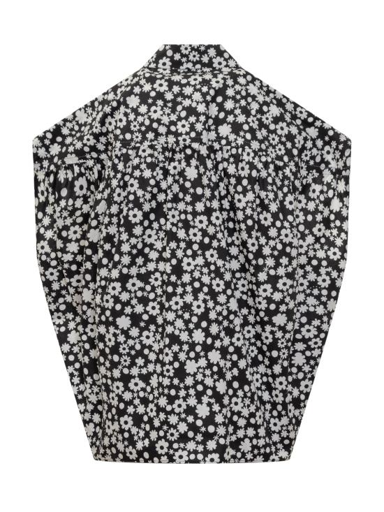 25SS 마르니 블라우스 CAMA0565S1UTC463 PFN99 BLACK - MARNI